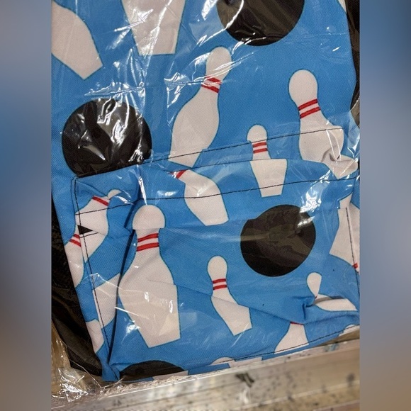 Bowling Pin Pattern Backpack - Picture 6 of 11